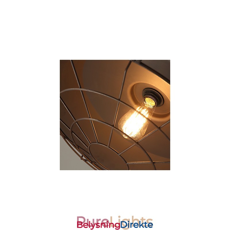 Nord-Europa Amerikansk Retro Jern Lysekrone Minimalistisk Smijern