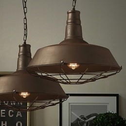 Nord-Europa Amerikansk Retro Jern Lysekrone Minimalistisk Smijern