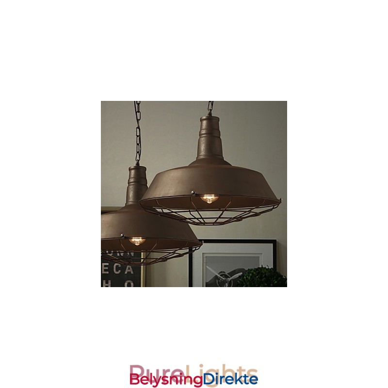 Nord-Europa Amerikansk Retro Jern Lysekrone Minimalistisk Smijern