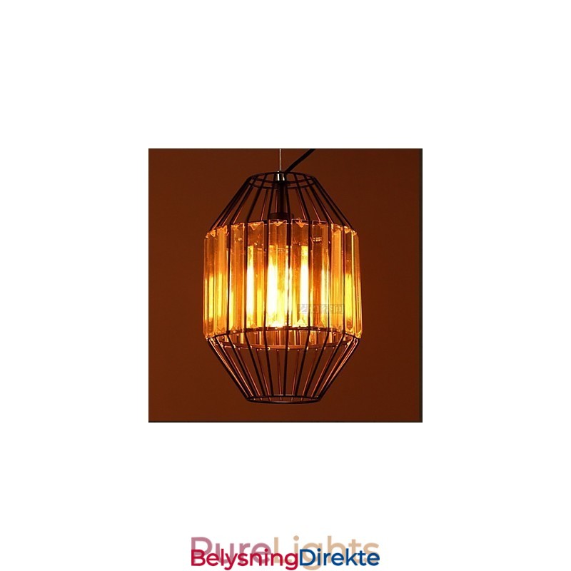 Amerikansk Retro Kreativ Fuglebur-Anheng