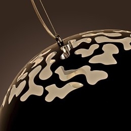 Moderne Og Moderne Pendellampe Med Skålmaleri