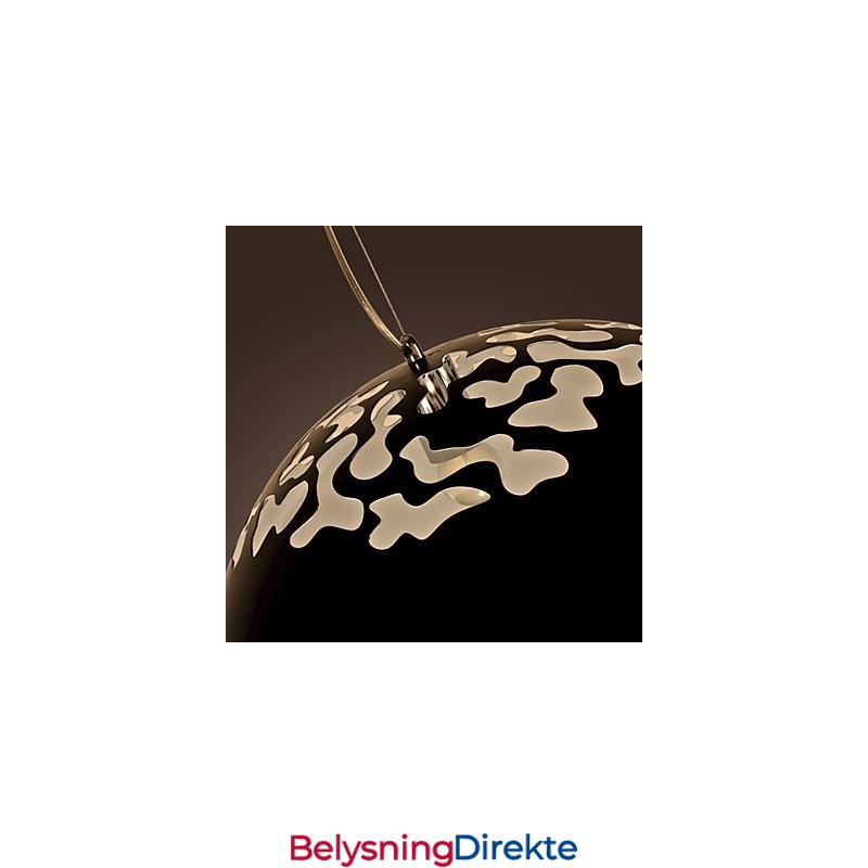 Moderne Og Moderne Pendellampe Med Skålmaleri