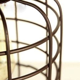 Retro Mini-Stil Maleri Metall Pendellampe