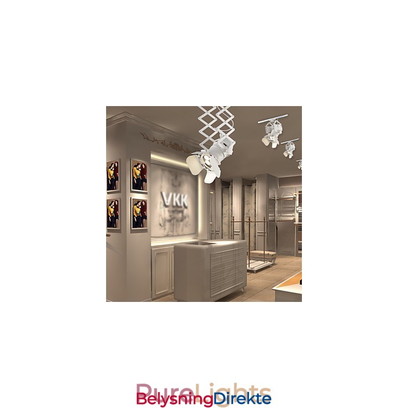 Retro Mini-Stil Maleri Metall Pendellampe Garasje