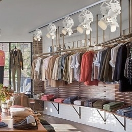 Retro Mini-Stil Maleri Metall Pendellampe Garasje