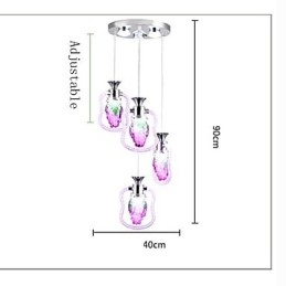 Pendellamper Moderne Samtids Metall
