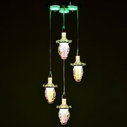 Pendellamper Moderne Samtids Metall