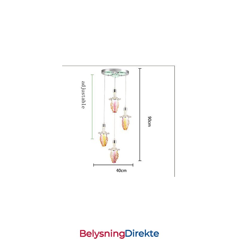 Pendellamper Moderne Samtids Metall