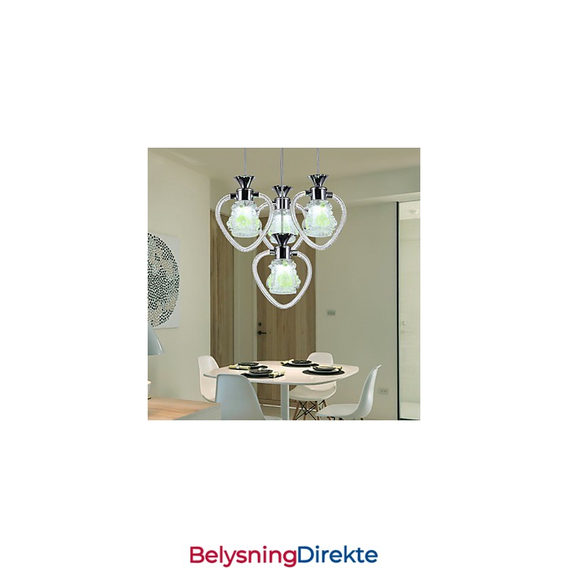 Pendellamper Moderne Samtids Metall