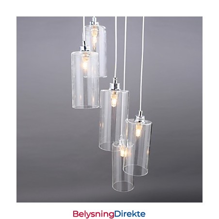 Klar Glasslampe Enkel Moderne Kreativ