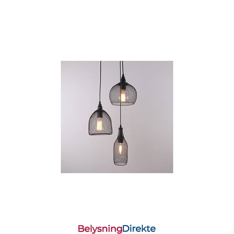 Pendellamper I Ministil, Rustikk Hyttestil, Retro, Landlig Garasje, Metall