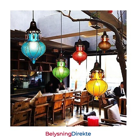 Diffus Lysekrone En Lysekrone Lysekrone Retro Kunsthagestol