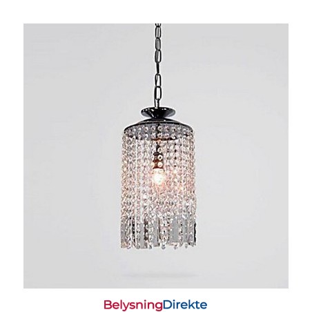 Moderne, Moderne Krystallmetallpendellampe