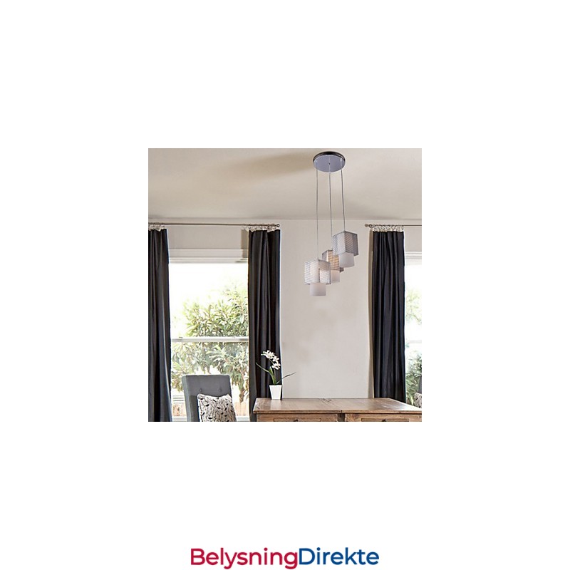 Moderne, Moderne Mini-Stil, Galvanisert Pendellampe