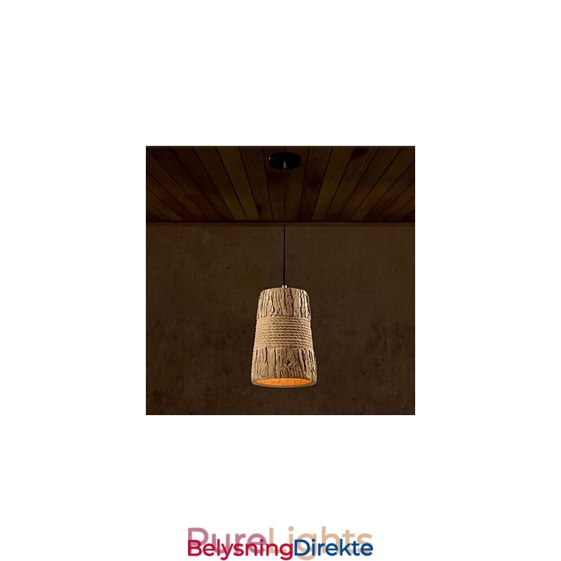Retro Industriell Pendellampe Sement