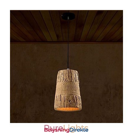 Retro Industriell Pendellampe Sement