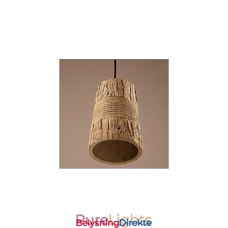 Retro Industriell Pendellampe Sement