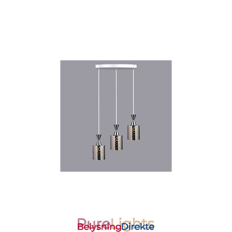 Dream Lasergravering Forkrommet Lampe 3 Skiver