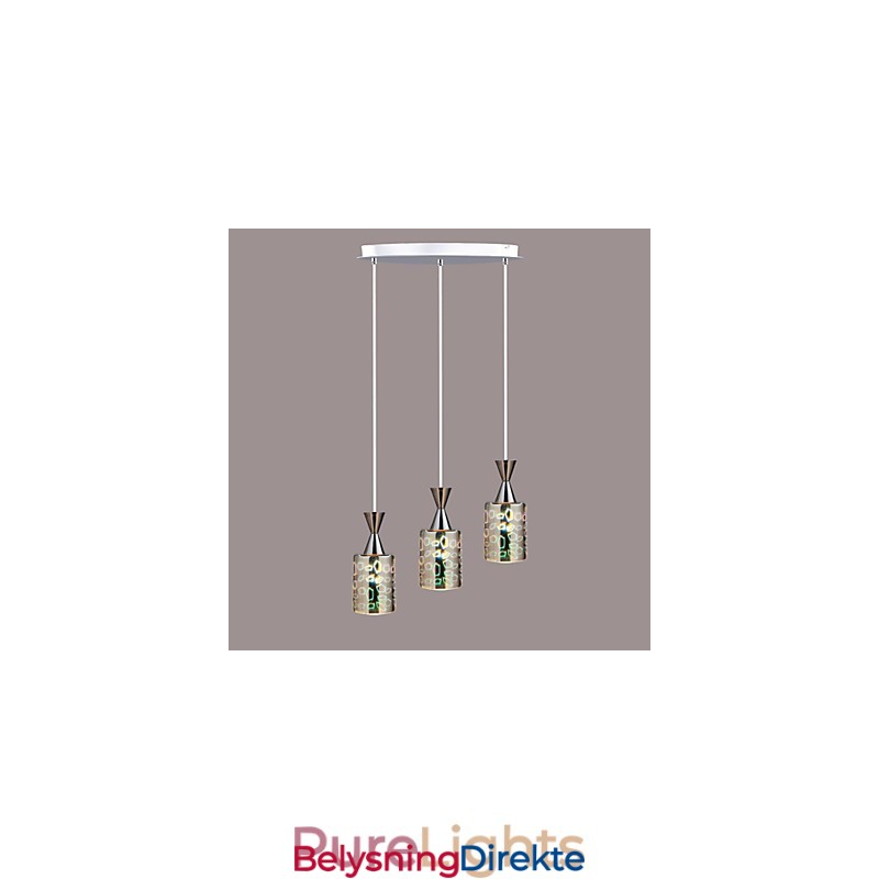 Dream Lasergravering Forkrommet Lampe 3 Skiver