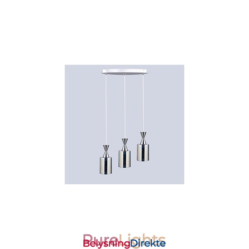 Dream Lasergravering Forkrommet Lampe 3 Skiver