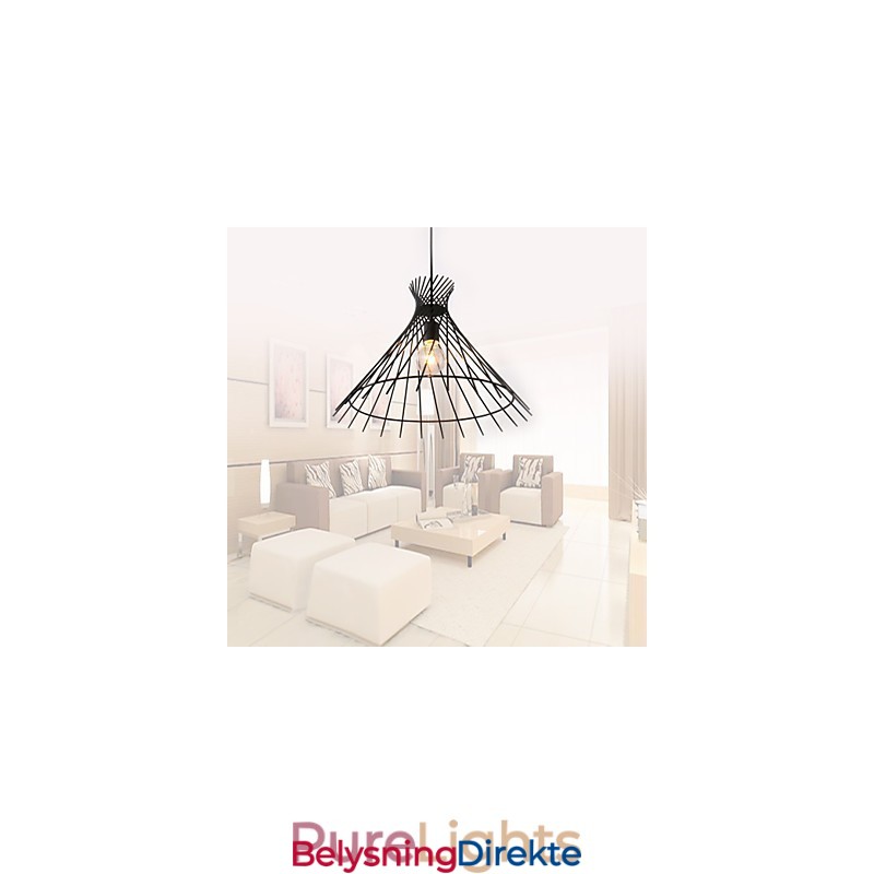 Lysekrone Anhengslampe I Ministil, Rustikk Hytte, Retro, Garasje, Metall