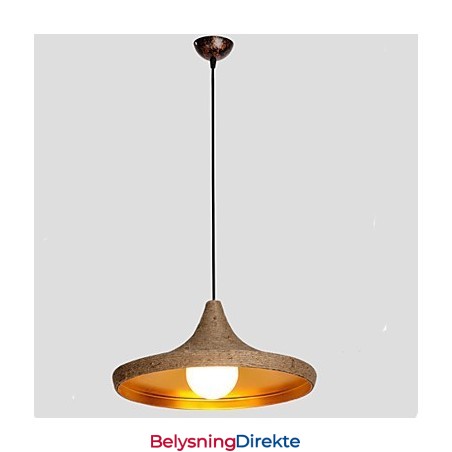 Retro Lysekrone C Industriell Hamp