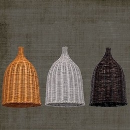 Lysekrone I Rotting Lysekrone Kreativ Retro Rottinglampe