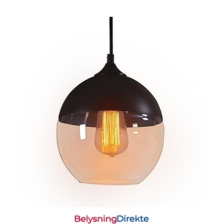 Westmenlights Moderne Vintage Glass Taklampe 200 Mm Diameter