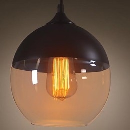 Westmenlights Moderne Vintage Glass Taklampe 200 Mm Diameter