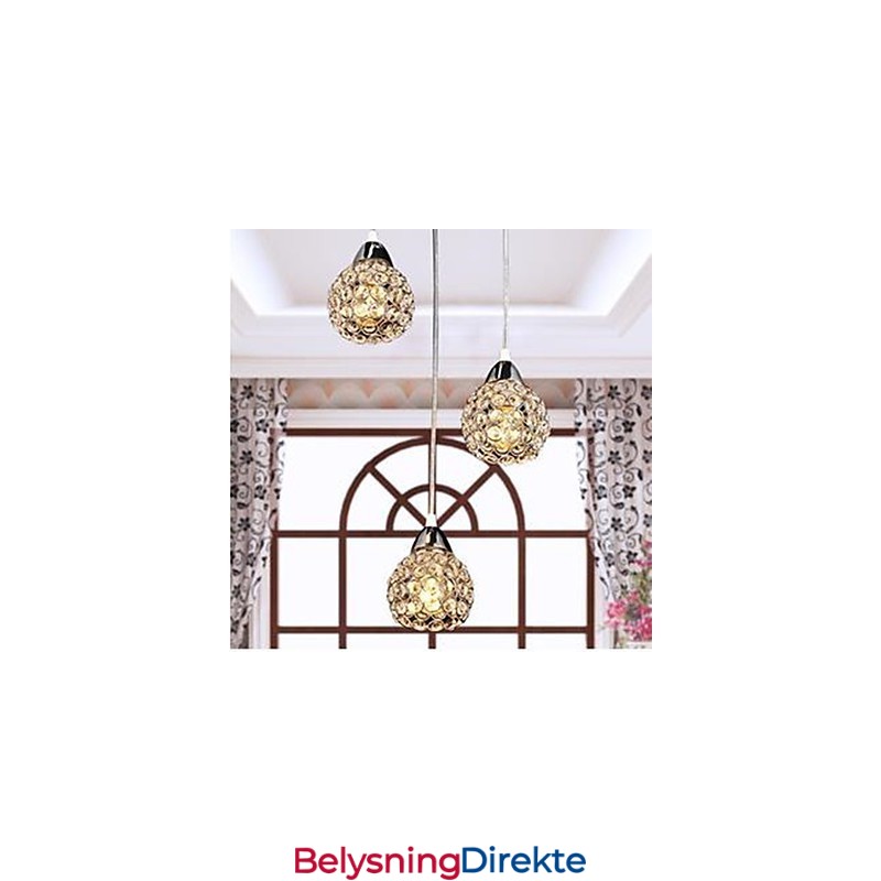 K9 Krystall Små Måltider Lysekrone