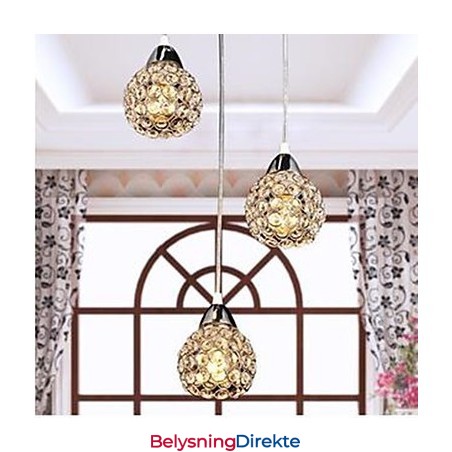 K9 Krystall Små Måltider Lysekrone