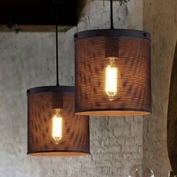 Moderne, Moderne, Mini-Stil Metalllysekrone