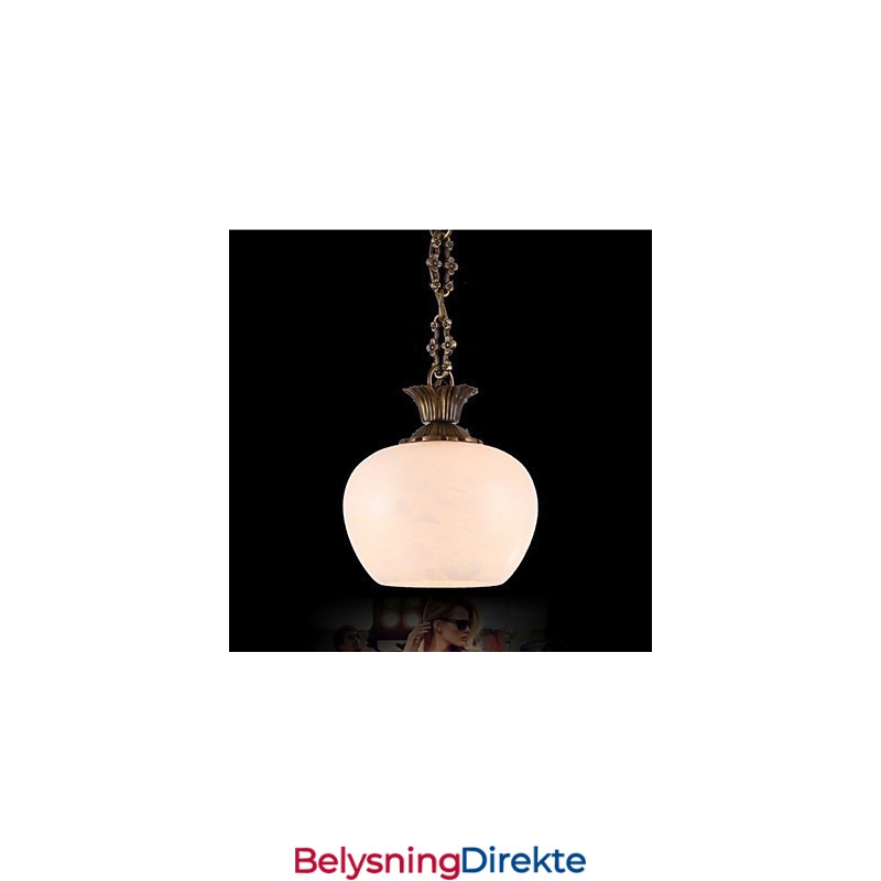 Den Spanske Marmor-Kobber-Lysekronebelysningen