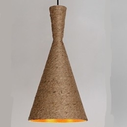 Retro Lysekrone Industriell Hamp