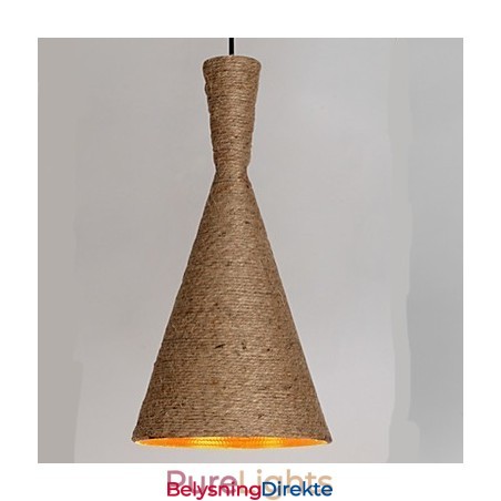 Retro Lysekrone Industriell Hamp