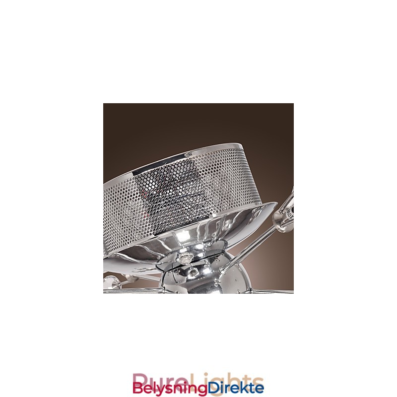 Moderne Samtids Krystall Krom Metall Innfelt Montering