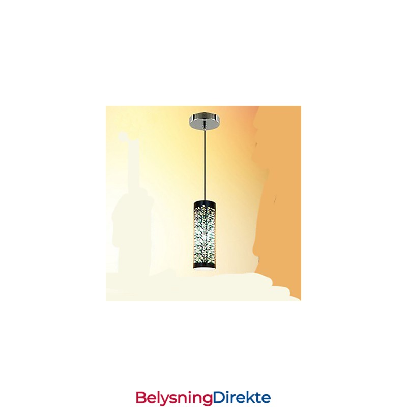 Enkelt Bord 3D Glass Kreativt Anheng