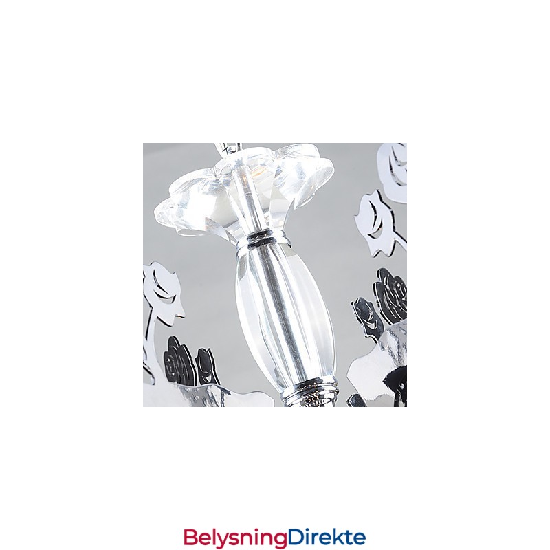 Lysekrone Moderne Samtids Metall