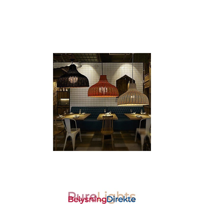 To Ri Creative Simple Single Head Bambus Lysekrone