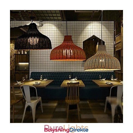 To Ri Creative Simple Single Head Bambus Lysekrone