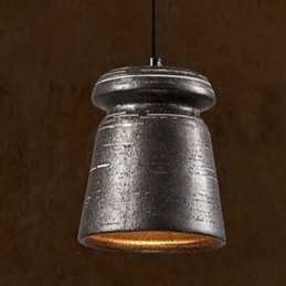 Personlighet Retro Keramisk Hengende Tehus Lysekrone Lampe