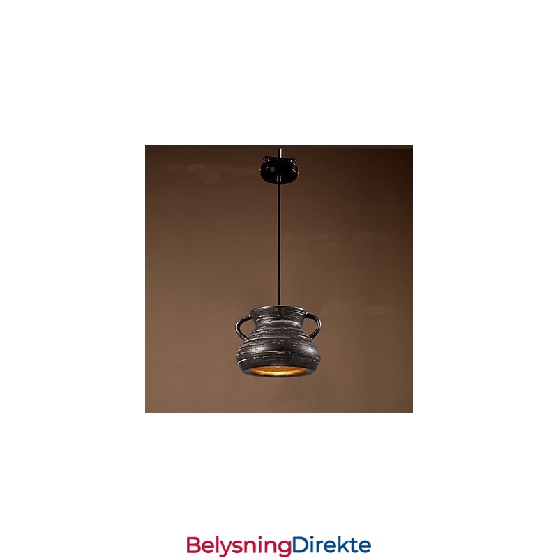 Personlighet Retro Keramisk Hengende Tehus Lysekrone Lampe