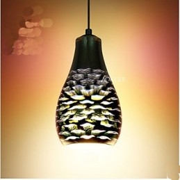 Enkelt Bord 3D Glass Kreativt Anheng