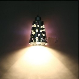 Enkelt Bord 3D Glass Kreativt Anheng