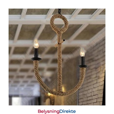 Amerikansk Landlig Vann Gjenoppretter Gamle Måter Å Ankertau-Lysekrone På