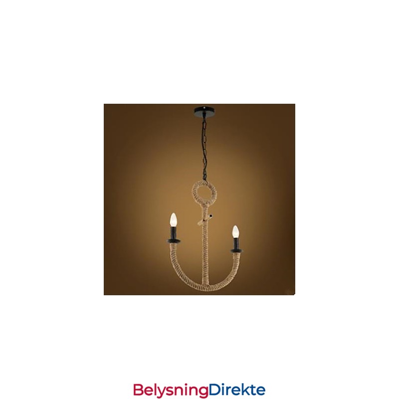 Amerikansk Landlig Vann Gjenoppretter Gamle Måter Å Ankertau-Lysekrone På