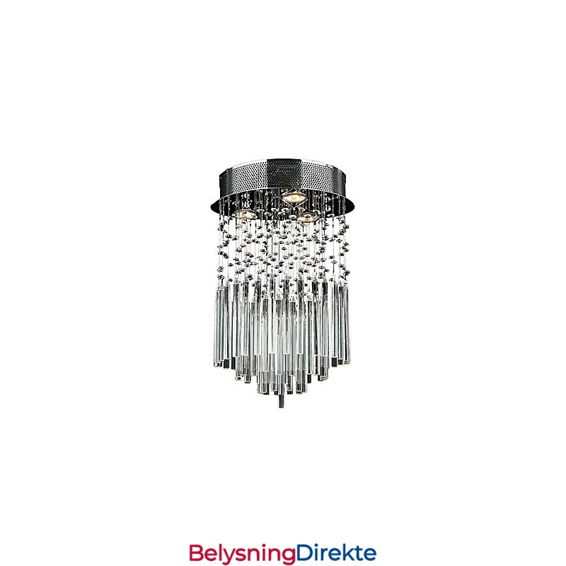 Moderne Samtidskunst Krystall Galvanisert Metall Innfelt