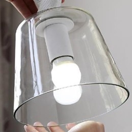 Enkelthodede Andunger Fugler Glass Lysekrone Måltider Lysekrone