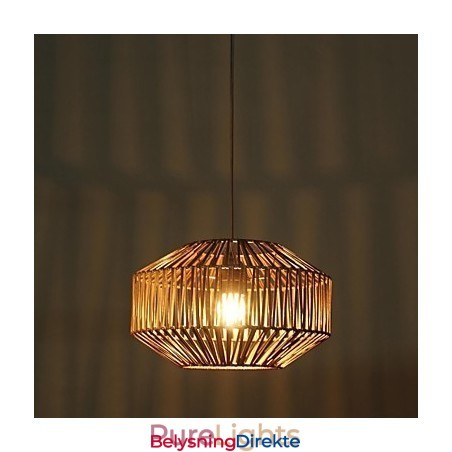 Moderne Samtids Tradisjonell Klassisk Vintage Lanterne Landlig Maleri Pendellampe Spisestue