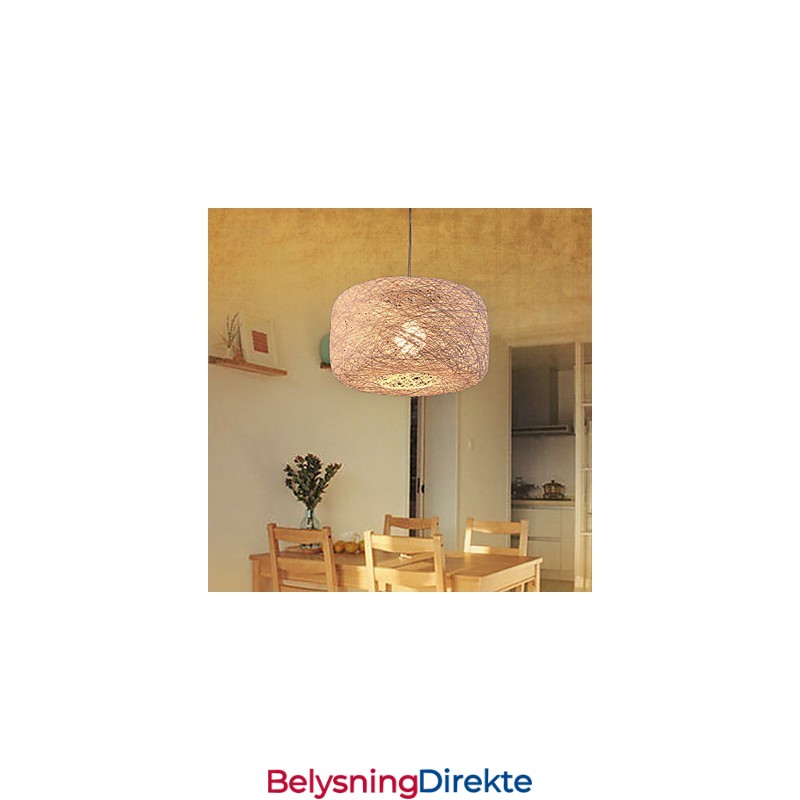 Europeisk Motelysekrone Moderne Minimalistisk Hjemmelysekrone Med Rottingkuler